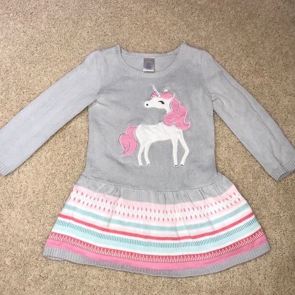 unicorn sweater dress